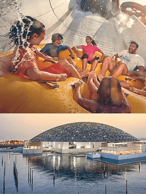 Shop Online Yas Waterworld Abu Dhabi + Louvre – Combo – Combos and more adventures Dubai Masala