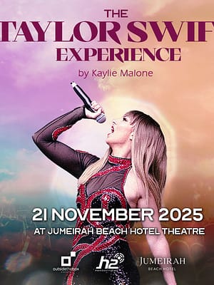Shop Online A Tribute to Taylor Swift at Jumeirah Beach Hotel Theatre in Dubai – Concerts Dubai Masala