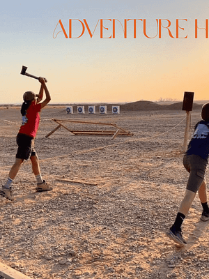 Shop Online AXE Throwing – Adventure Hub Dubai Masala