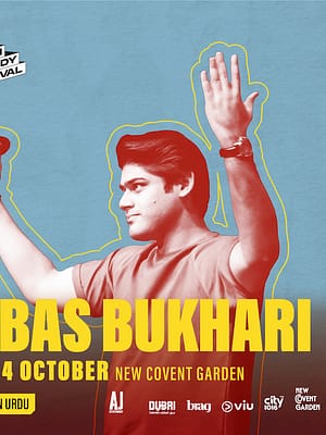 Shop Online Abbas Bukhari Live at Dubai Comedy Festival Playhouse Studio Theatre, Mall of the Emirates – Dubai Comedy Festival Dubai Masala