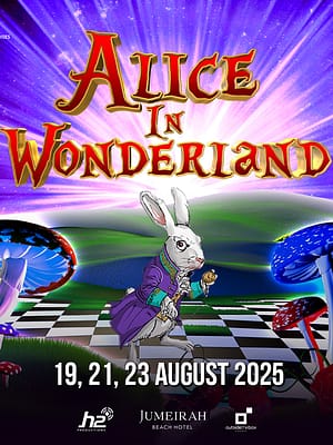 Shop Online Alice in Wonderland at Jumeirah Beach Hotel – Shows and Theatrical Plays Dubai Masala