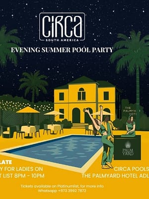 Shop Online Circa x Vibes: Poolside Summer Party – Nightlife Dubai Masala