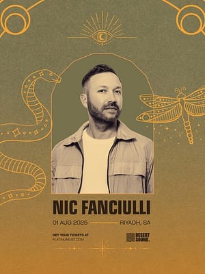 Shop Online Desert Sound presents Nic Fanciulli In Riyadh – Nightlife Dubai Masala