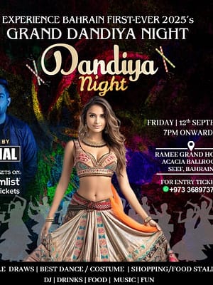 Shop Online GRAND DANDIYA NIGHT BAHRAIN – Desi Events Dubai Masala