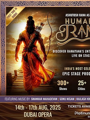 Shop Online Humare Ram – A Theatrical Spectacle of the Ramayana in Dubai – Desi Events Dubai Masala