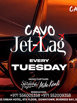 Shop Online Jet-Lag at Cavo in Dubai – Nightlife Dubai Masala