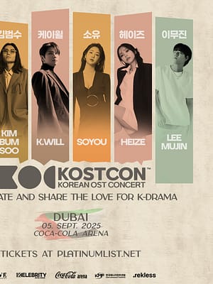 Shop Online Kostcon – Korean OST Concert – Concerts Dubai Masala