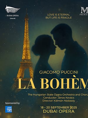 Shop Online La Bohème at Dubai Opera – Classical Events Dubai Masala