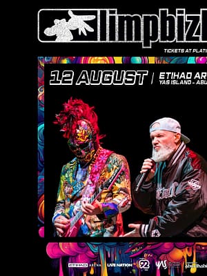 Shop Online Limp Bizkit at Etihad Arena in Abu Dhabi – Concerts Dubai Masala