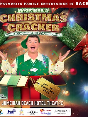 Shop Online Magic Phil’s Christmas Cracker in Dubai – Shows and Theatrical Plays Dubai Masala