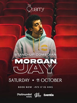 Shop Online Morgan Jay Live at The Quarry – Comedy Events Dubai Masala