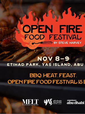 Shop Online Open Fire Food Festival by Steve Harvey – Festival Dubai Masala