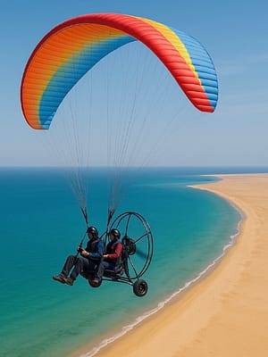 Shop Online Paragliding Along the Sea – Outdoor Attractions Dubai Masala