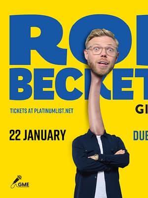 Shop Online Rob Beckett at Dubai Opera – Comedy Events Dubai Masala