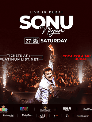 Shop Online Sonu Nigam in Dubai – Concerts Dubai Masala