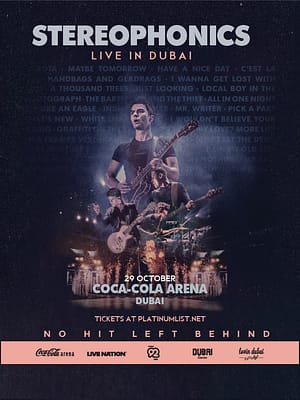 Shop Online Stereophonics in Dubai – Concerts Dubai Masala