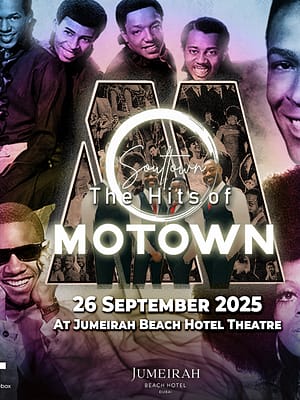 Shop Online The Hits of Motown – Live at Jumeirah Beach Hotel Theatre – Concerts Dubai Masala