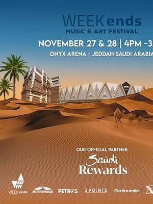 Shop Online WEEKends Music & Art Festival in Jeddah – Festival Dubai Masala