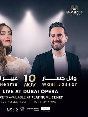 Shop Online Wael Jassar &  Abeer Nehme in Dubai – Concerts Dubai Masala