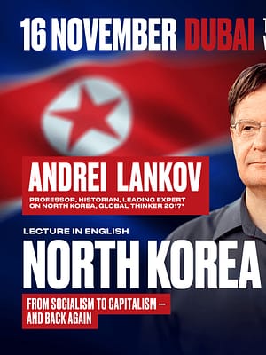 Shop Online Andrei Lankov With the Lecture “North Korea: From Socialism to Capitalism — and a Little Bit Back” in Dubai – Seminar Dubai Masala