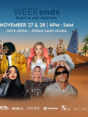 Dubai Masala Dubai's Desi Masala News, Gossips, Photos, Party Pics, Events and more WEEKends Music & Art Festival in Jeddah – Festival Shop Online WEEKends Music & Art Festival in Jeddah – Festival Dubai Masala