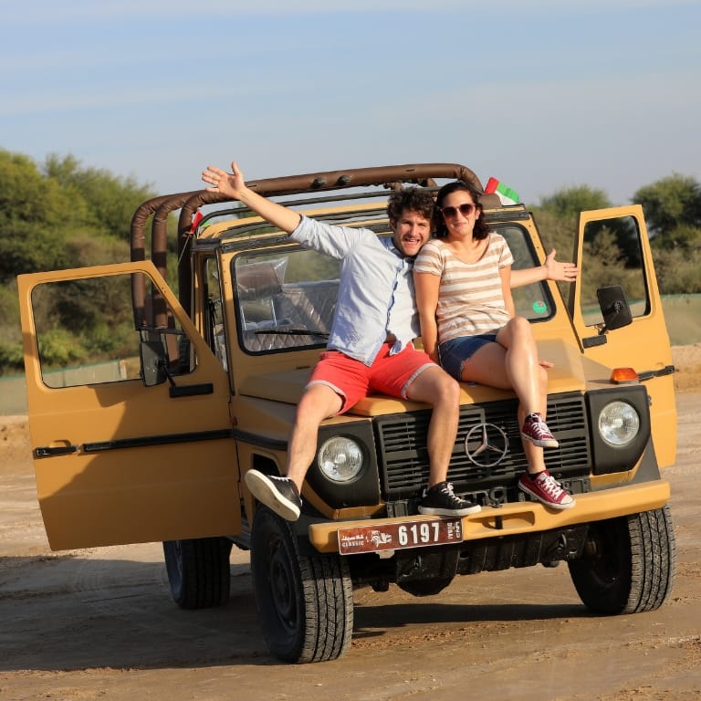 Shop Online Dubai: Morning Heritage Safari by Vintage G-Class & Al Marmoom Oasis – Desert safaris Dubai Masala 3