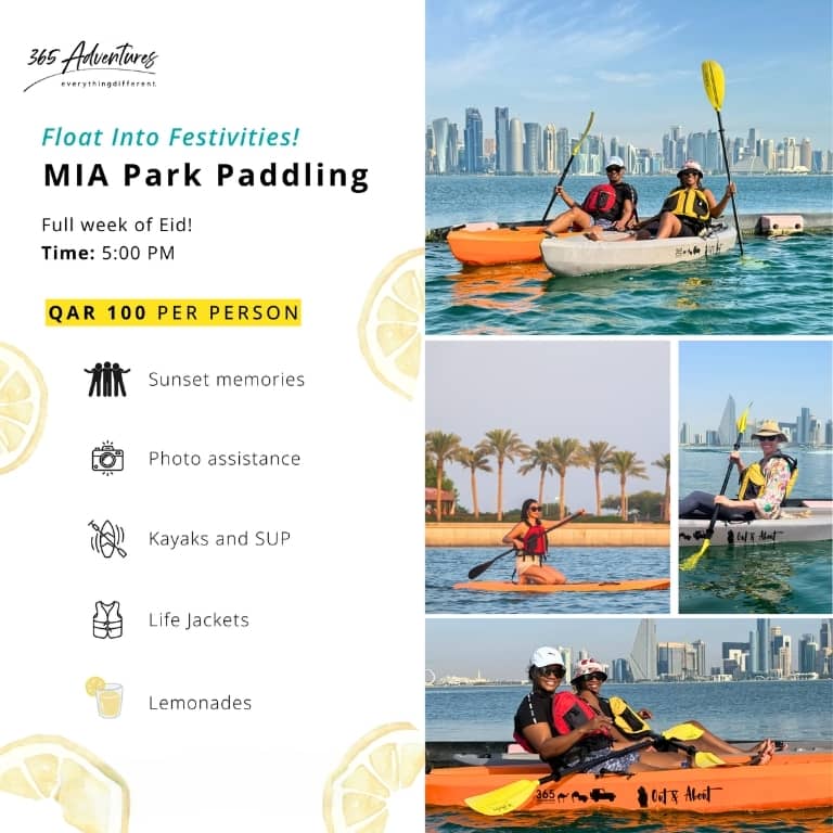 Shop Online Eid-ventures Paddling at MIA Park – Sports Events Dubai Masala 3