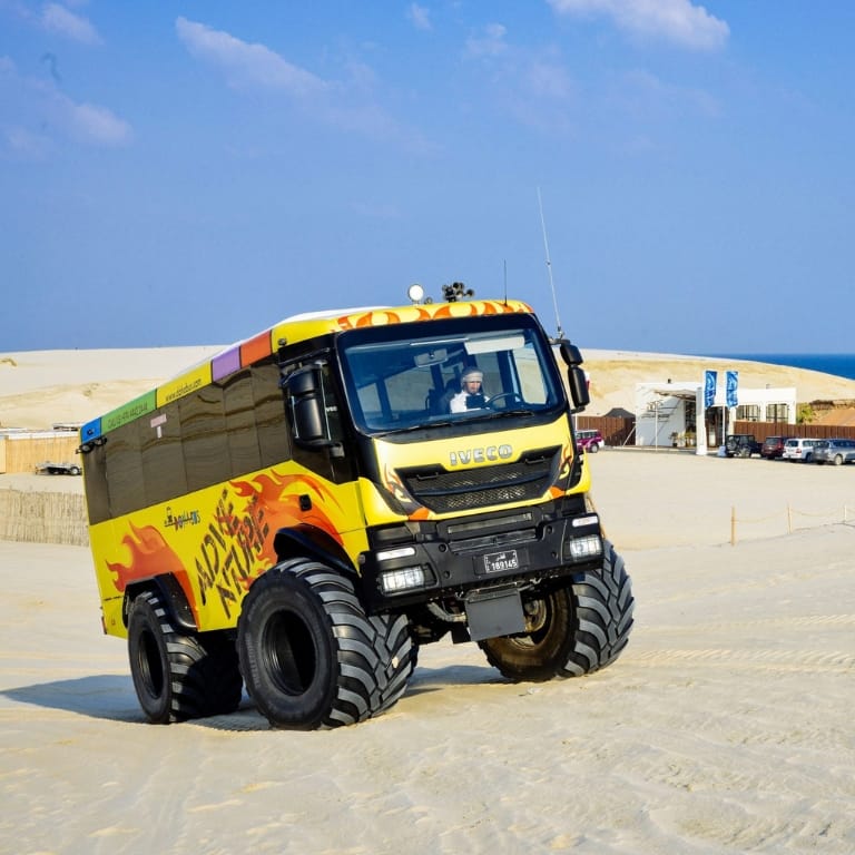 Shop Online Monster Bus Tour in the Desert with Day Pass at Al Majles Resort – Sightseeing and Tours Dubai Masala 3