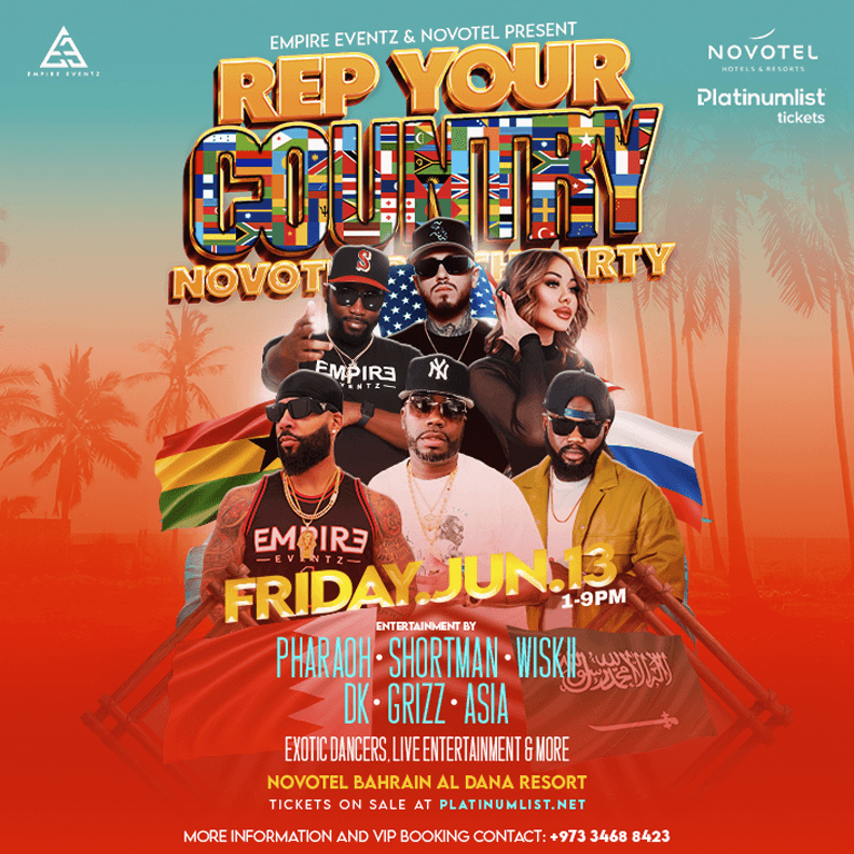 Shop Online Rep Your Country – Novotel Beach Party – Nightlife Dubai Masala 3